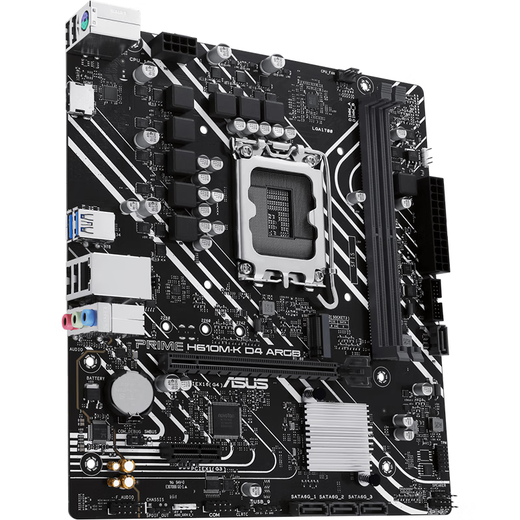 ASUS H610 B760m con Intel I3 12100F/12100 BLOX BOOD CPU Set Board U Set H610M-K DDR4 Argb i3 12100F en caja