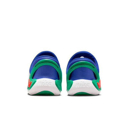 NIKE Nike infant and toddler shoes, caterpillar sneakers for boys and girls, DYNAMO 2 children's slip-on casual shoes, football gray/passion red/Persian purple/stadium green 23.5 recommended foot length 13cm