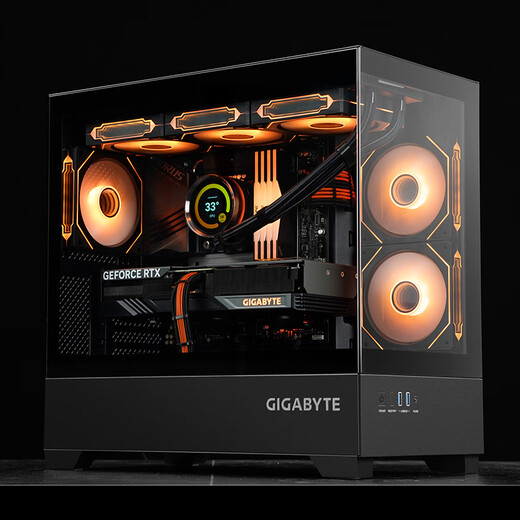 Gigabyte i5/RTX5060Ti 16G large memory AI drawing Stable Diffusion design rendering model training neural network deep learning desktop computer host three i5 14600KF丨5060Ti 16G