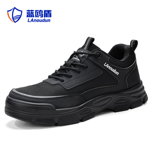 Chaussures de protection du travail du bouclier bleu Bouclier Léger des hommes Anti-smash Anti-Smash Anti-Puncture Ladle Safety Construction Site de travail Chaussures DL216 42