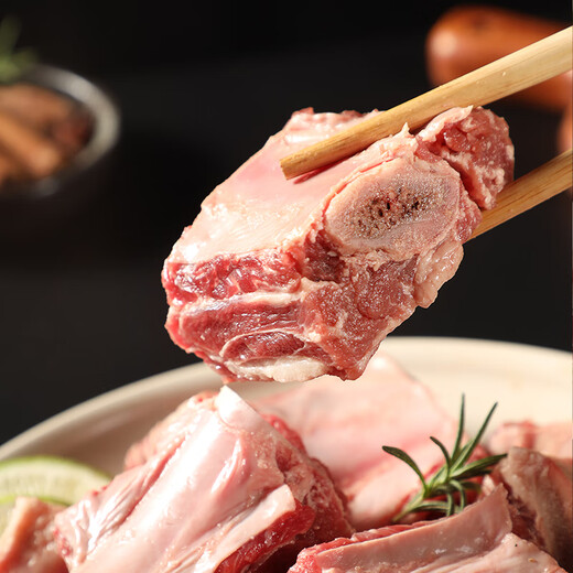 Pao Dingjia domestic raw cut beef ribs 1kg/bag BBQ meat ingredients frozen grain-fed halal sour beef