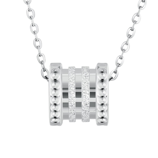 CHINA GOLD PT950 small waist platinum pendant for women, a birthday gift for your girlfriend and wife, about 2.4g (free silver chain)