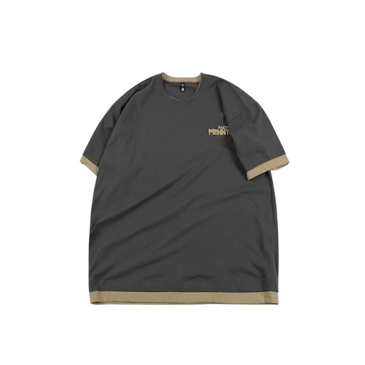 Su Xingzhe Fashion Brand Large Size Men's Summer Pure Cotton Short Sleeve Round Neck Fat T-shirt Men's Plus Fat Plus Large Fat Men's Half Sleeve T-shirt T1506-Khaki XL (150-175Jin[Jin equals 0.5 kg])
