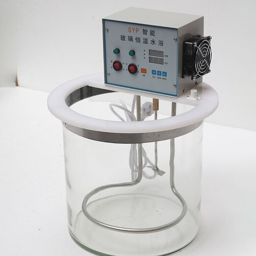 Glass water bath Intelligent glass constant temperature water bath SYP-D large capacity glass water bath for experiment 20L SYP-D