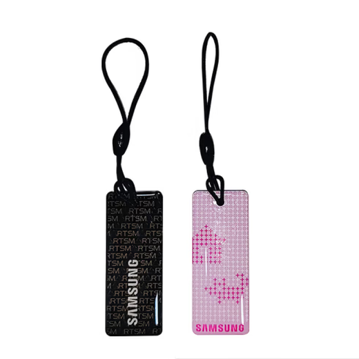 Samsung smart lock door opening magnetic card P72/718/728/719/728IC access card electronic password lock special accessories 2 cards hanging cards black/pink (stop shipping in random colors)
