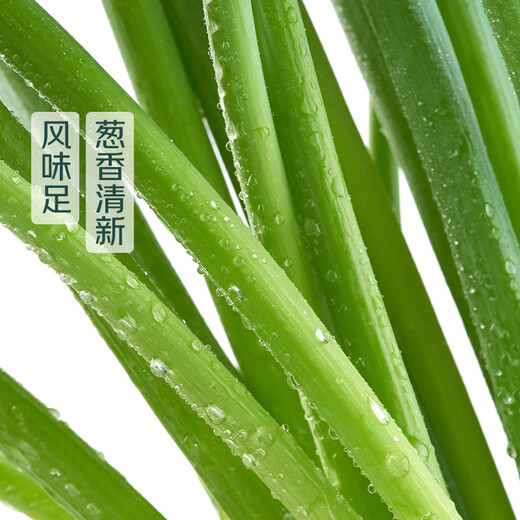 100g green onions with dipping sauce