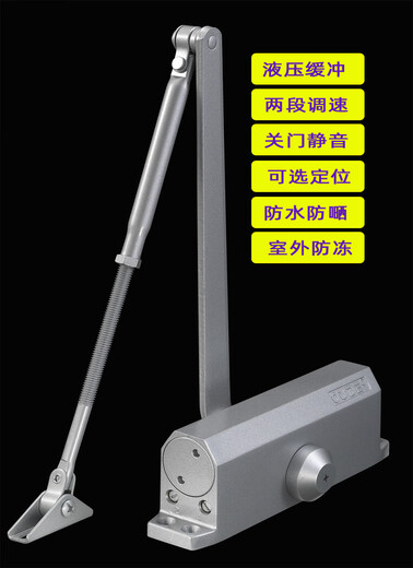 温以嘉定制OUDE闭门器OD5034AW5056AW5033AW5012AW5044AW5023AW液压缓冲 小号 OD-5012AW/5013AW随机【孔