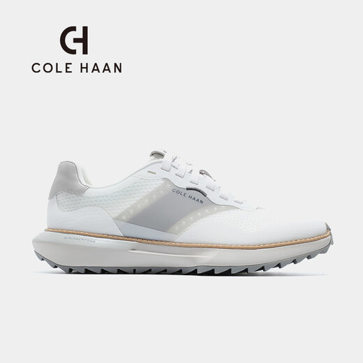 Cole Haan/Gehan Men's Golf Shoes Spring and Summer New Style Comfortable Breathable Heightened Casual Sports Shoes C38973 White-C38973 41.5