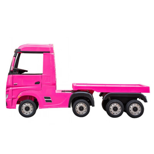 Mercedes-Benz truck front children's electric car four-wheel remote control car baby truck child toy car can sit two people charging four-wheel drive red Mercedes-Benz front