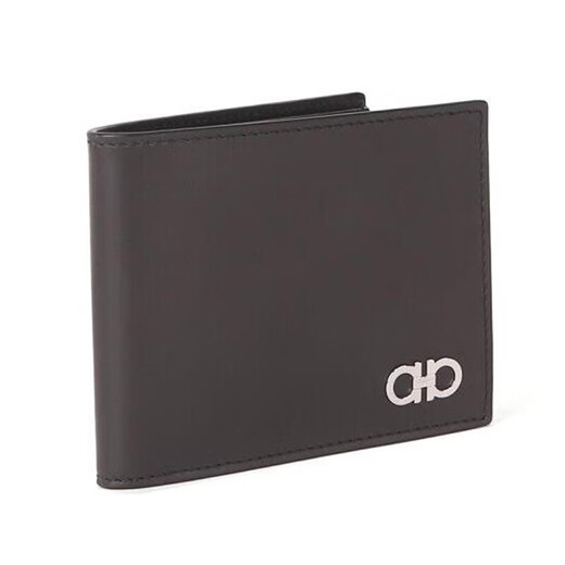 Ferragamo Herren Cowhide Card Case Kurzklapper Brieftasche Valentinstag Geschenk 66a0930686585