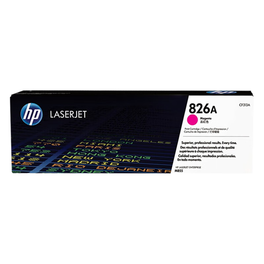 HP HP 826A Original Toner Patrone ist für M855DN/M855XH -Serie Drucker CF310A Toner Patrone 826A Toner Patrone vier Farben Set geeignet