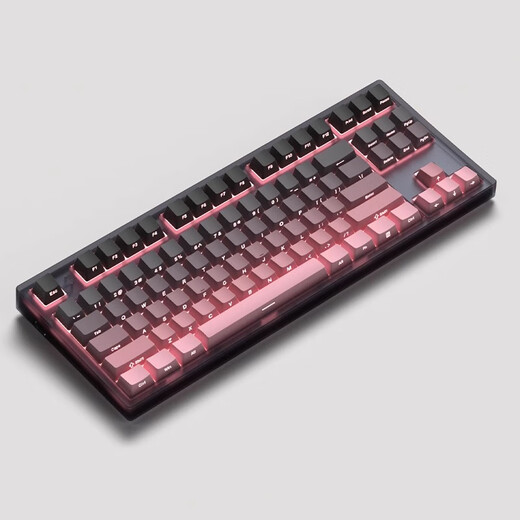 
Belly Spirit MK870 Blackberry side engraving Mechanical keyboard Wired wireless Bluetooth customization Computer games silent office Obsidian Blackberry side engraving Wired Peach shaft V2 [silent]