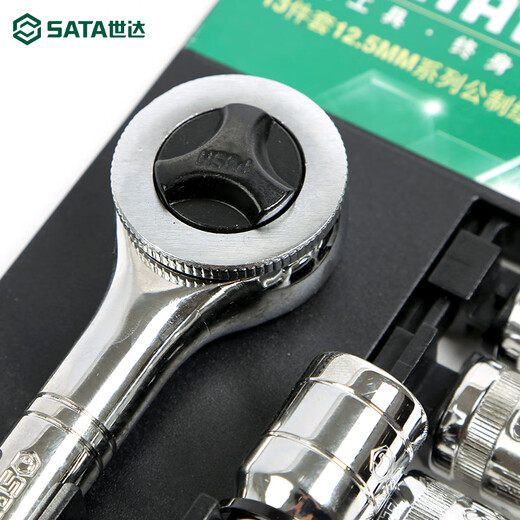 SATA Dafei Socket Wrench Set Ratchet Wrench Set Auto Repair Tools Car Hardware Tools 09525 09525