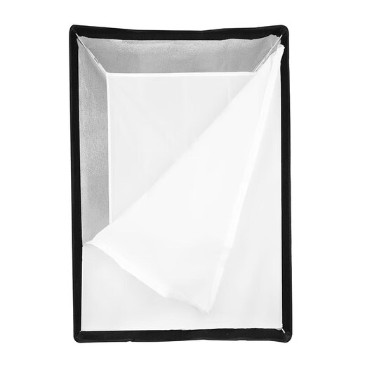 Godox 60*90cm grid soft box foldable photography light studio soft light cover Bowon bayonet flash light soft box long strip soft light shade official standard