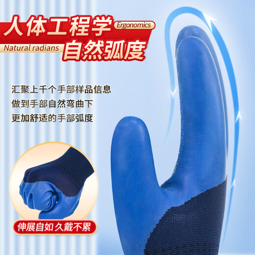 Guantes de protección de mano de obra impregnada de pegamento de Xingyu A698 A698 A698 BUENA AMORIO SEMURADO PROFUNADO ANTIGULADO RESISTENTE RESISTENTE RESISTENTE SITOS DE CONSTRUCCIÓN DE CONSTRUCCIÓN INDUSTRIA CONSTRUCCIÓN DE REFORMO DE MADER