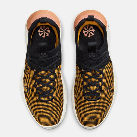耐克（NIKE）男鞋春季新款运动鞋赤足轻便透气休闲鞋综合训练鞋防滑耐磨跑步鞋 FB1276-700/FREE RN FK/黑黄 43