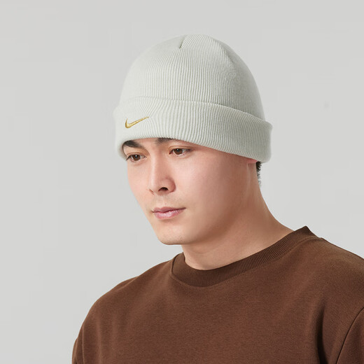 Nike (NIKE) men's hats and women's hats 2025 summer new couple sports hats fashion trend outdoor running warm velvet hat HJ7024-072 MISC