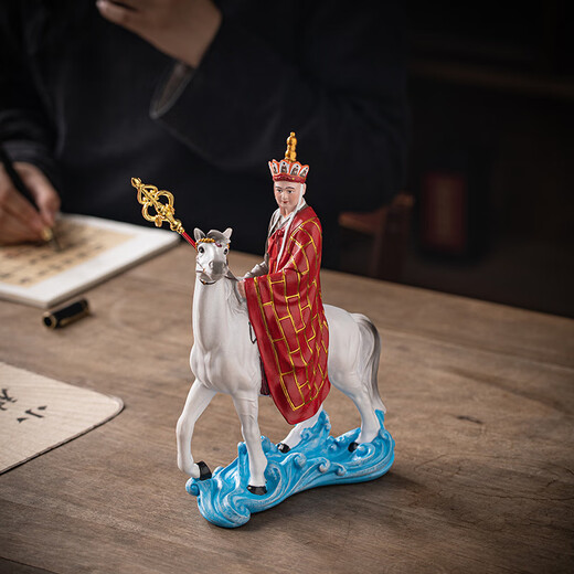 Journey to the West, four masters and apprentices, Tang Monk, Sun Wukong, Pig Bajie, Sha Monk character ornaments, a complete set of hand sculptures, Black Myth, four master and apprentice ornaments, a complete set (small size) gift box