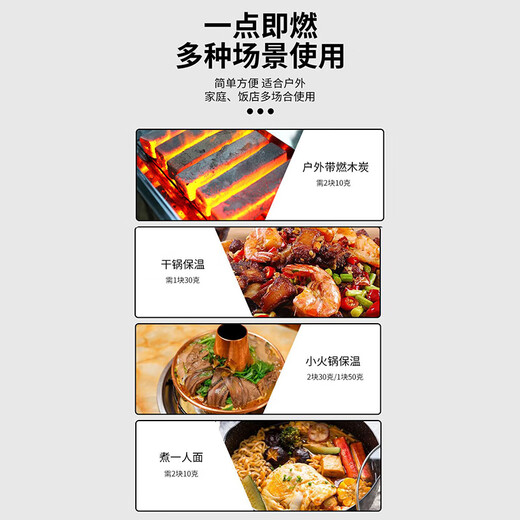 Murata Inao bloque de alcohol sólido combustible de alcohol olla caliente estufa de alcohol caldera seca bloque de encendido bloque de combustible sin humo resistente a quemaduras sólido 20g-4Jin Jin es igual a 0,5 kg, alrededor de 100 piezas + encendedor de 5 cm