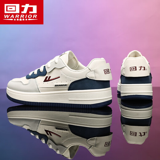 
Warrior shoes men's shoes spring and autumn breathable casual shoes men's low top versatile sports white shoes 1278M Milan 42