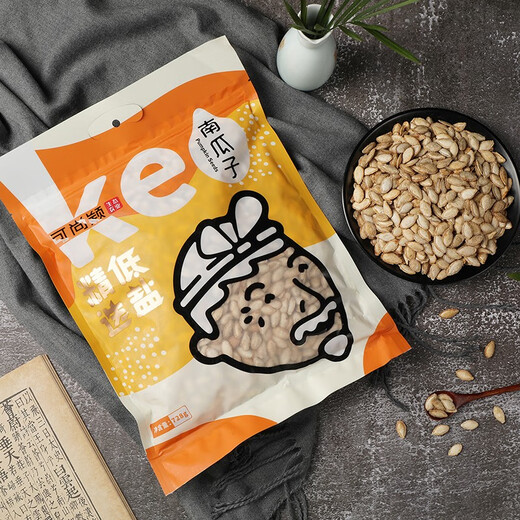 Ke Shangying [Yulin Pavilion] Northern Shaanxi rough pumpkin seeds bag salt-baked casual snacks Pumpkin seeds roasted 728 grams