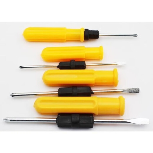 Convenient tools: dual-purpose screwdriver, cross-end, dual-purpose set, screwdriver, bit, screwdriver set, 2 inches + 3 inches + 4 inches each