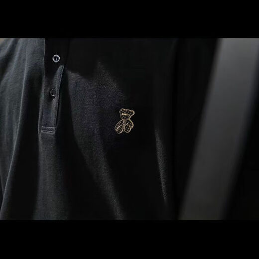 Yingtang Autumn Henry Collar Long Sleeve T-Shirt Men's Velvet Large Size POLO Bottoming Shirt Spring and Autumn Men's Sweatshirt White Velvet M Recommendation-115Jin Jin is equal to 0.5 kg