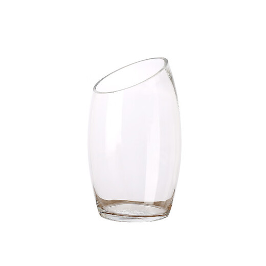 Tongrubi Bureau petit aquarium épaissis épaissis de chair de tortue en verre transparent salon maison de bureau rond mini petit cuve à poisson d'inclinaison 9715