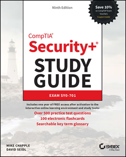Libro Comptia Security+ Guía de estudio: Examen SY0-701 Novena edición