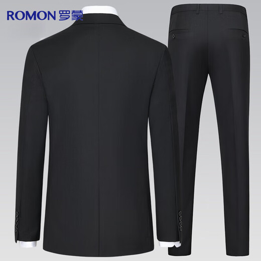 Luo Meng suit men's slim professional formal suit business groomsmen suit groom suit wedding dress men's suit