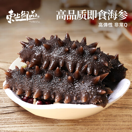 Dongshang Yupin Sea Cucumber Ready-to-Eat Dalian Fresh Wild Liao Sea Cucumber Solid 75% Seafood Gift Box Single New Year Goods 500g 16-19 Pieces/Jin Jin is equal to 0.5 kg