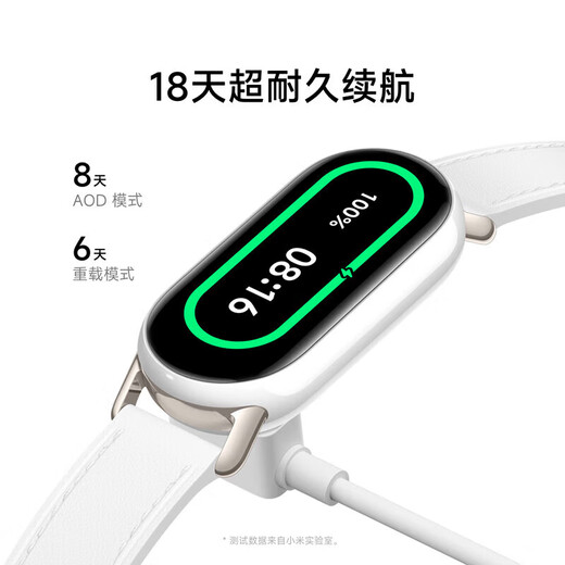 Xiaomi Band 9NFC Version Smart Band Sports Band High Precision Sports Health Monitoring Sleep Management Heart Rate Blood Oxygen Monitoring Sports Band Send Boyfriend and Girlfriend Silver