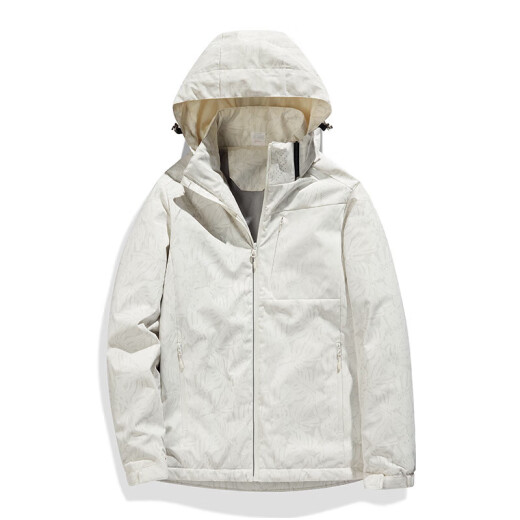 Chaqueta de gabardina de gabardina de vancamel occidental de camello más vellón chaqueta corta espesada a prueba de viento con capucha con capucha de caparilla suave de trabajo de una sola capa 9930S Zi pezón polvo - Mujeres [color sólido] XL XL