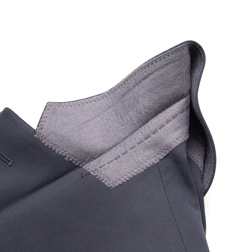 Qipai suit men's business formal flat lapel gray groom's wedding dress two-piece set 126JC70970 Ash 50 B 180/100B