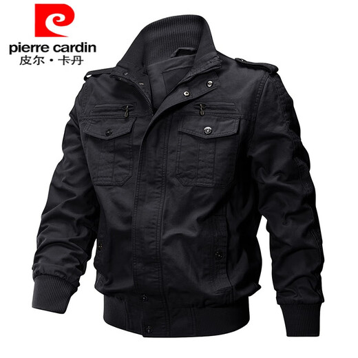 Pierre Cardin Men's German Cónsul Work Jacket Jacket Pilot Jacket Men's Worly World World Military Fan Tactical Jacket 9903 Ejército Green (Estilo delgado) L 115-135Jin [Jin equivale a 0.5 kg] sugerencias