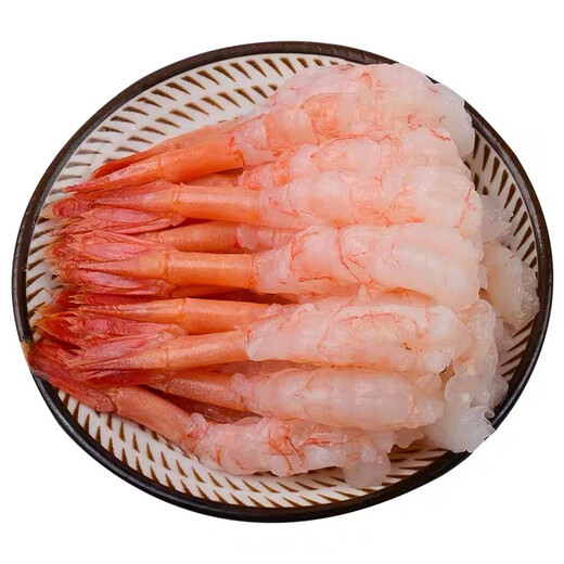 颐菁泽俄罗斯甜虾刺身牡丹虾生吃即食刺身虾特大号北极甜虾腹籽牡丹甜虾 2KG【3L规格】17-19CM