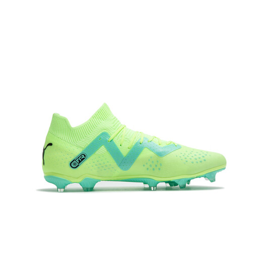 PUMA FG/AG Long Spike Training Football Shoes Men's Autumn Natural Turf Spikes FUTURE 107180 Yellow-Black-Mint Green-03 42