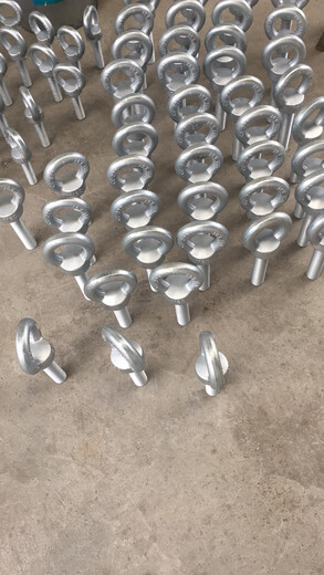 
Huilide GB825 ultra-long lifting ring screw 8.8 national standard high-strength lifting lug bolt lifting mold hanging wire M10M48*500 M12350
