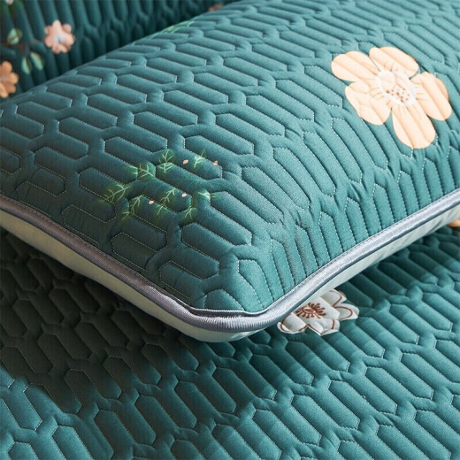 Anjiren Class A Thai Latex Mat Double Three-piece Set 1.8x2 Meter Bed [Washable]