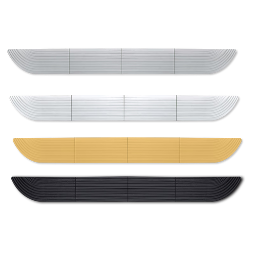 Baige sweeping robot threshold strip, step climbing mat, slope sticker, length 68CM, width 5cm, height 1.6cm, gray, suitable for 1.5~2CM threshold