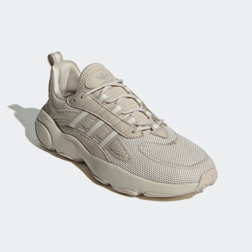 阿迪达斯 （adidas）三叶草男鞋女鞋夏季运动鞋网面透气跑步鞋复古老爹鞋休闲鞋JQ3927 JS3027/米灰 42