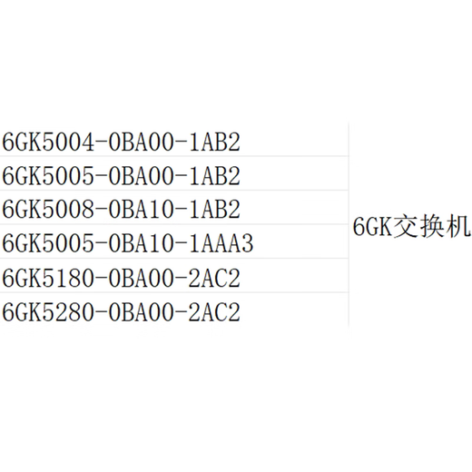 施耐德电气交换机6GK5004/005/008/180/280-0BA00/0BA10-1AB2/1AA 6GK5004-0 6GK5008-0BA10-1AB2