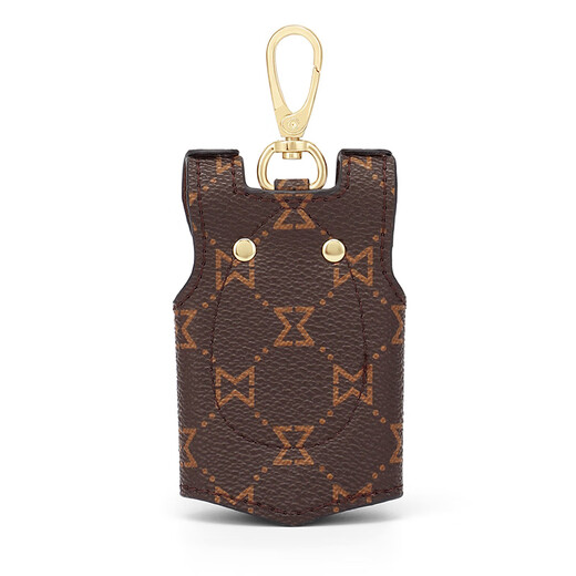 Mashalanti Key Sac pour les femmes clés de voiture de voiture pour femmes Mini Geste Taist Keychain Bag cadeau d'anniversaire pour la mère et la femme Dark Brown
