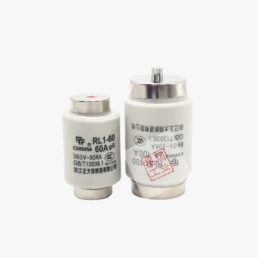 Spiral fuse tube RL1-60A fuse core ceramic 20A 25A 30A 40A 60A 25A