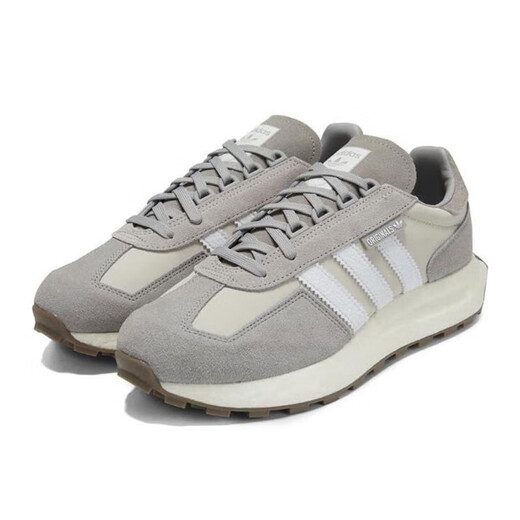 Adidas (adidas) Clover Nouvelles chaussures de sport d'été pour hommes et femmes Fonctionner des chaussures confortables et des chaussures décontractées à la course à l'épreuve Abrasion Gy9922 / Gray / White 36