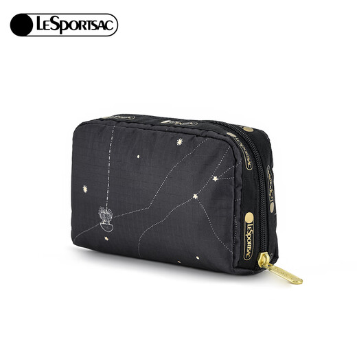 Lesportsac Lebosi New Style Sacs pour les sacs de femmes Sacs de maquillage imprimés à la mode Sacs d'embrayage pour les femmes offrant des cadeaux pour les filles Starry Sky Pictures Lettres