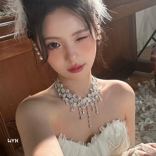 Wsay Pang Donglai Qualité Collier de mariage Accessoires