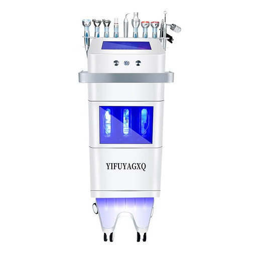 Maierjia Korean Skin Management Comprehensive Size Bubble Beauty Instrument Water Oxygen Acne Cleansing Oxygen Injection Instrument Beauty Salon Special A/YA Comprehensive Instrument + Hot and Cold Spray + Spectrometer