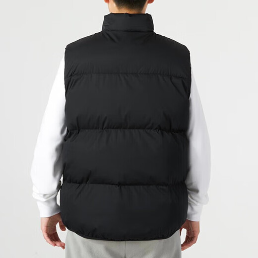 Nike (NIKE) down jacket men's winter new sports fashion casual stand collar comfortable warm vest vest vest 928860-010 Cotton jacket FB7374-010 black large 2XL