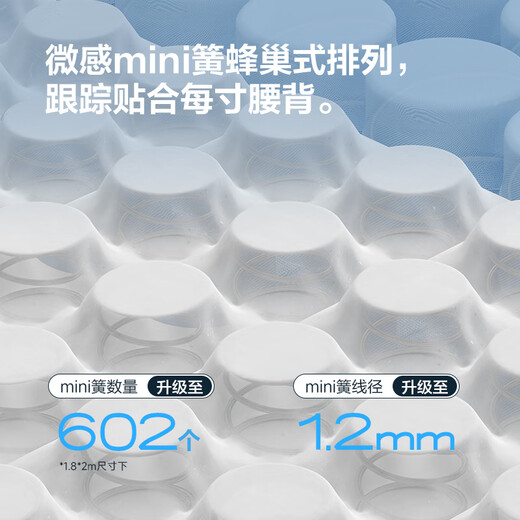 顾家家居[智惠系列]3D撑腰MAX天然乳胶床垫1098 M1098+8055极夜黑（2.0*2.2）